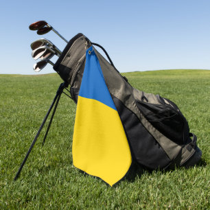Ukraine flag golf towel