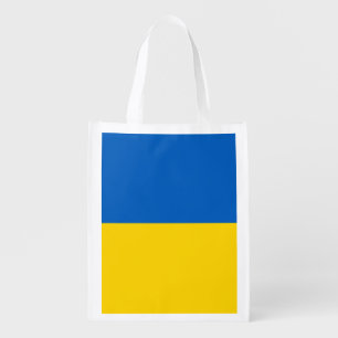 Ukraine Flag Grocery Bag