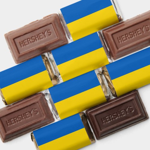 Ukraine flag hersheys miniatures