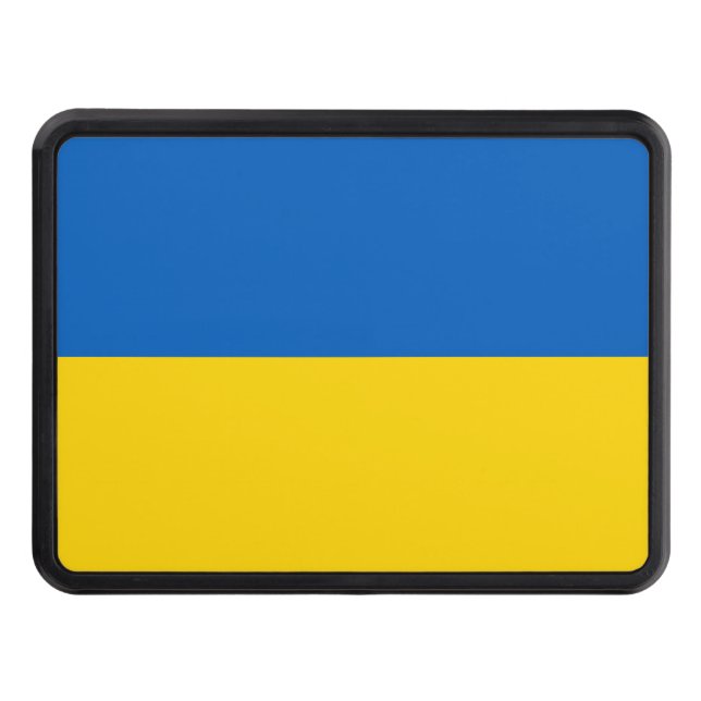 Ukraine Flag Hitch Cover (Front)