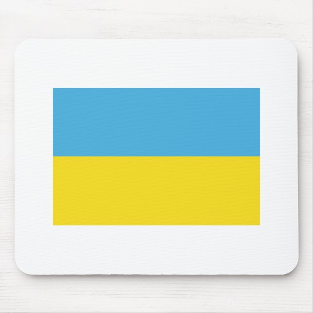Ukraine FLAG International Mouse Pad (Front)