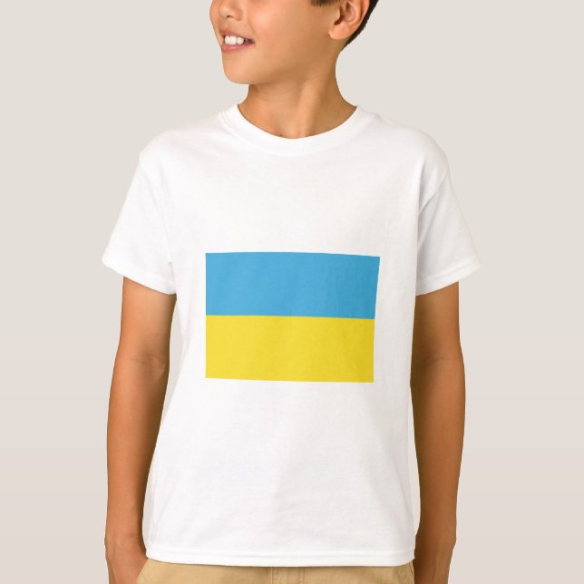 Ukraine FLAG International T-Shirt (Front)