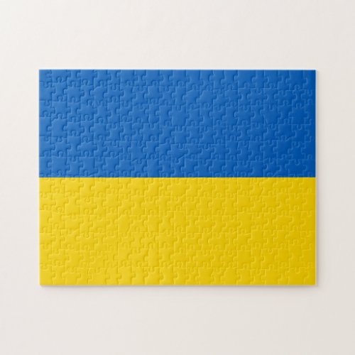 Ukraine Flag Jigsaw Puzzle