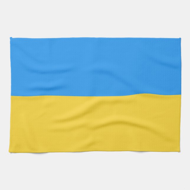 Ukraine flag kitchen towel (Horizontal)