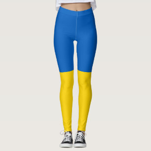 Ukraine Flag Leggings