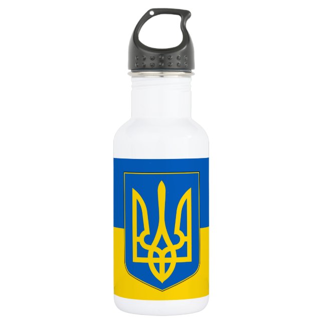 Ukraine Flag Liberty Bottle (Front)