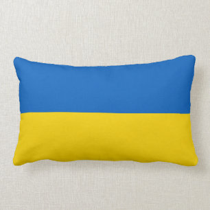 Ukraine Flag Lumbar Pillow