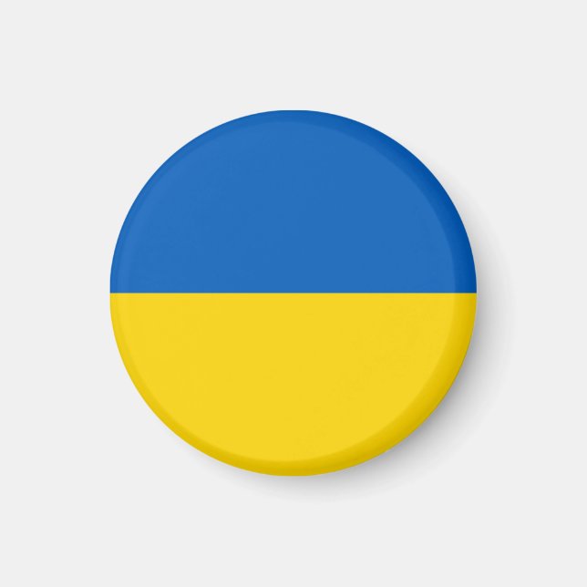 Ukraine flag magnet (Front)