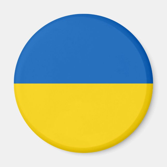 Ukraine Flag Magnet (Front)