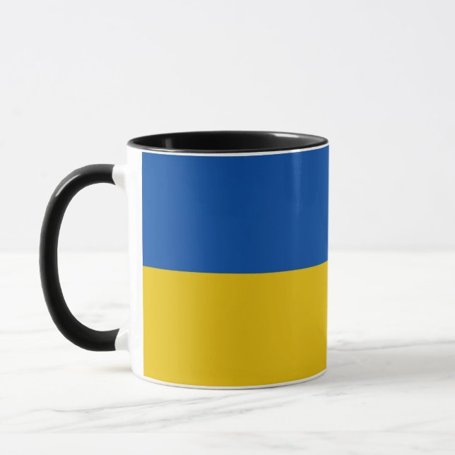 Ukraine Flag Mug (Left)