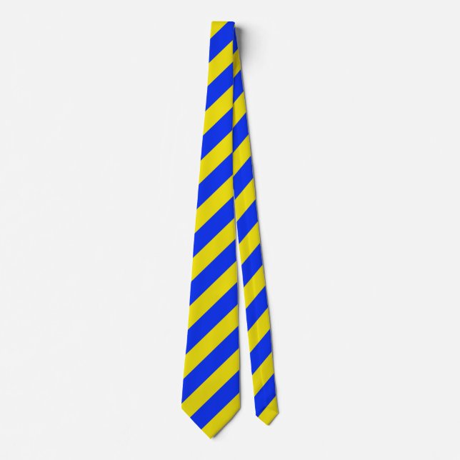 Ukraine Flag Neck Tie (Front)