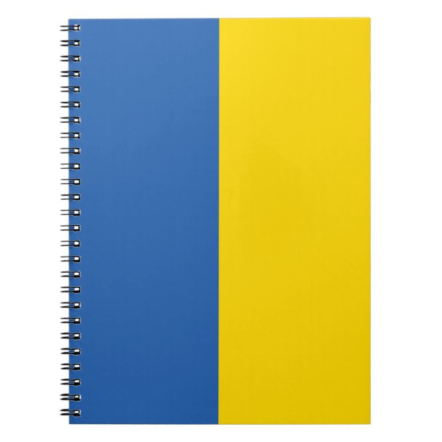 UKRAINE-FLAG NOTEBOOK (Front)