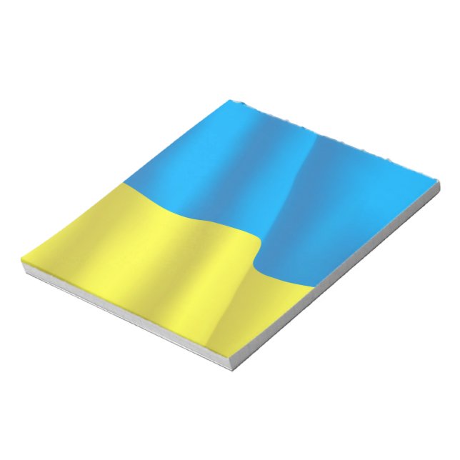 Ukraine Flag Notepad (Rotated)