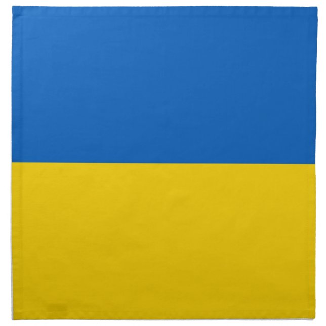 Ukraine Flag on MoJo Napkin (Front)