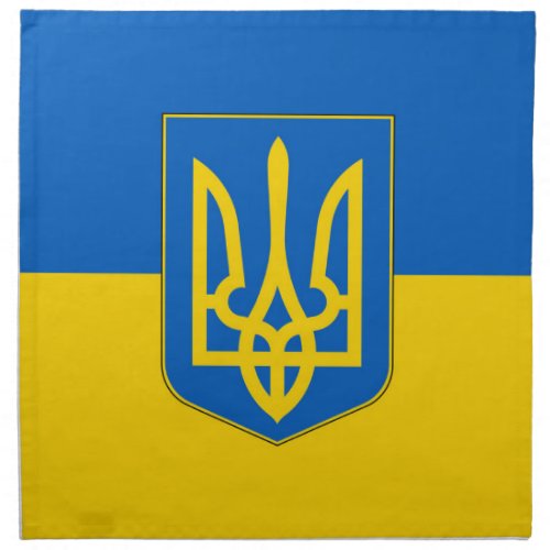 Ukraine Flag on MoJo Napkin