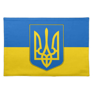 Ukraine Flag on MoJo Placemat