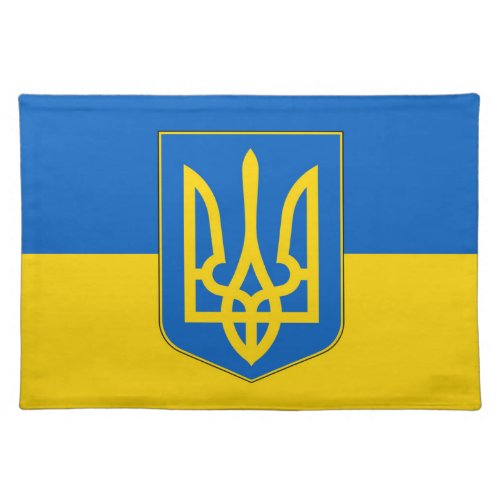 Ukraine Flag on MoJo Placemat