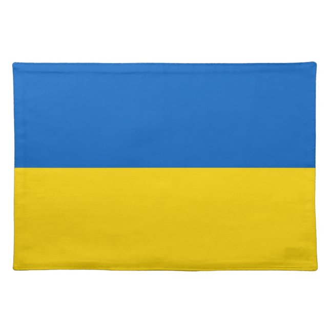 Ukraine Flag on MoJo Placemat (Front)
