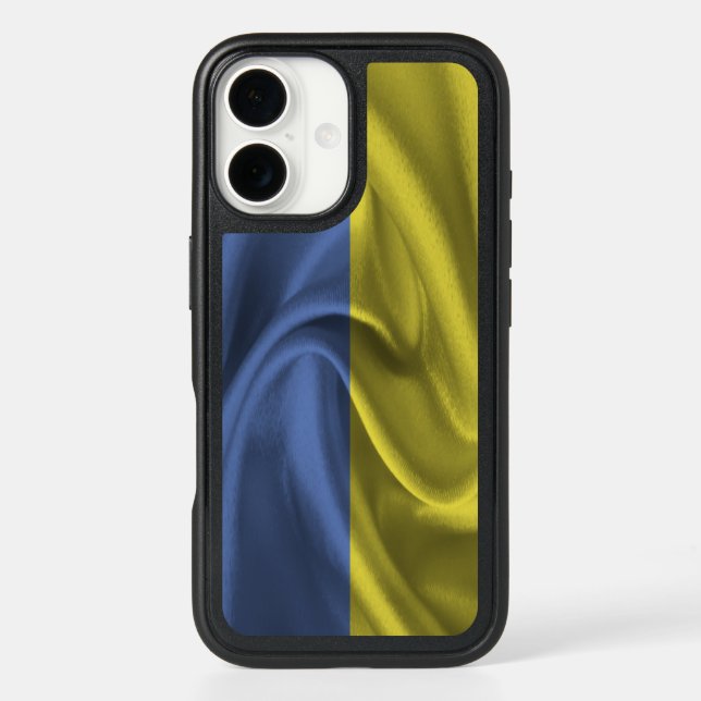 Ukraine Flag Otterbox iPhone Case (Back)