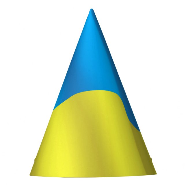 Ukraine Flag Party Hat (Front)
