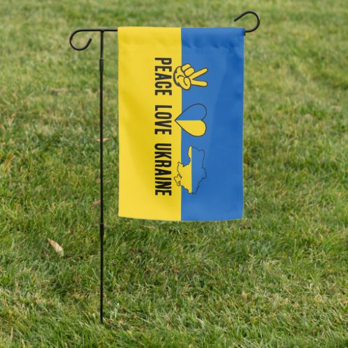 Ukraine Flag Peace Love Support Country Flag