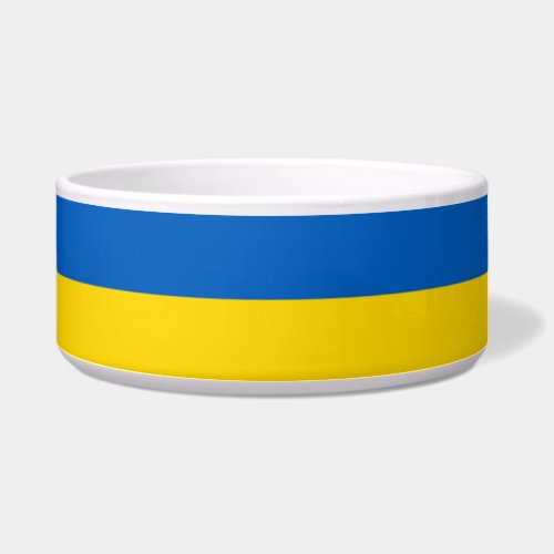 Ukraine Flag Pet Bowl