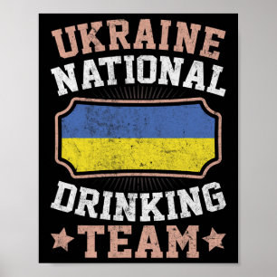 Ukraine Flag Proud Ukrainians Men And Women 1  Poster