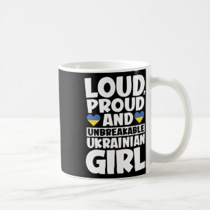 Ukraine Flag Proud Ukrainians Men And Women Coffee Mug
