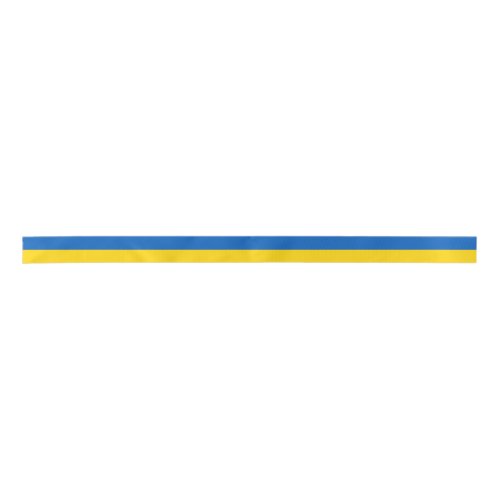 Ukraine flag satin ribbon