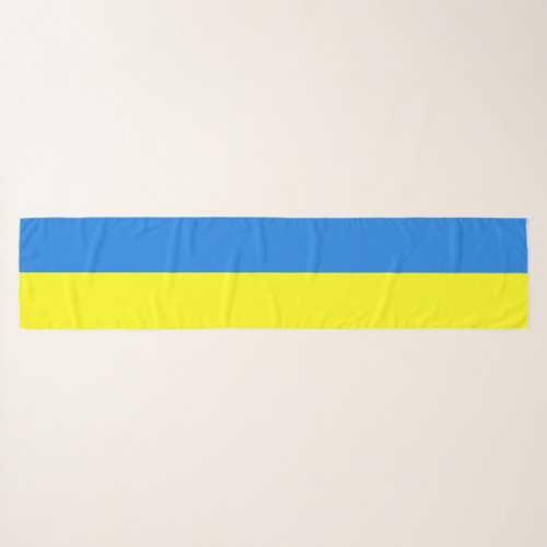 Ukraine Flag Scarf