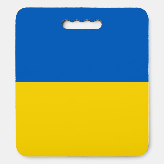 Ukraine Flag Seat Cushion (Front Vertical)