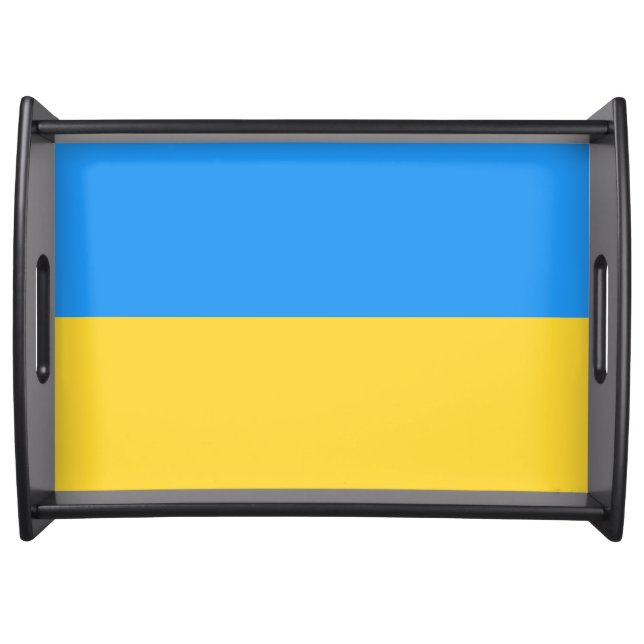 Ukraine flag serving tray (Front)