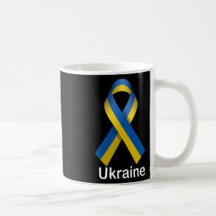 Ukraine Flag Shirt With Ukrainian National Colors Coffee Mug