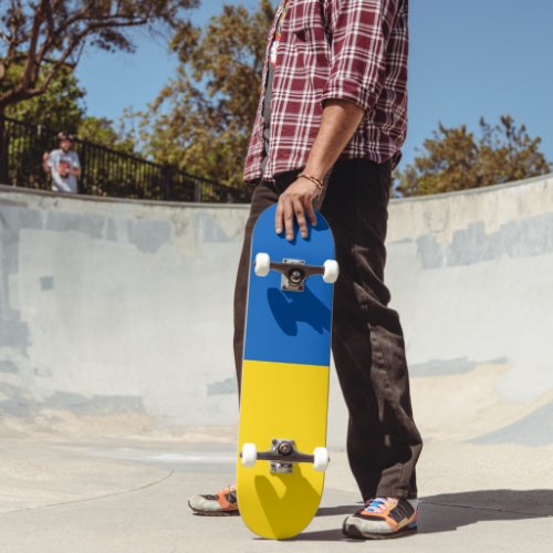 Ukraine Flag Skateboard