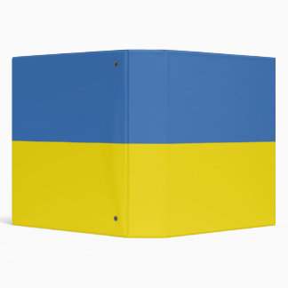Ukraine Flag, Slava Ukraini Synyo-Zhovty 3 Ring Binder
