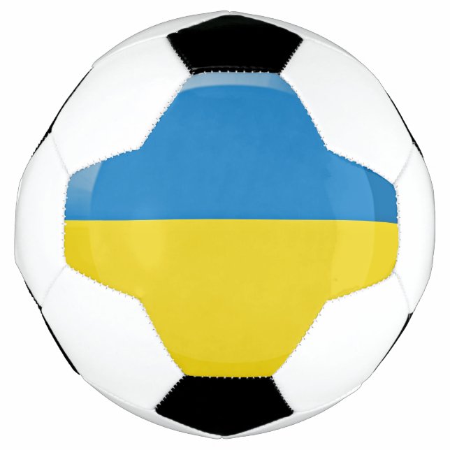 Ukraine flag soccer ball (Front)