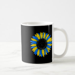 Ukraine Flag Sunflower Ukrainian Flag Vintage Coffee Mug