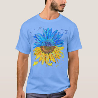 Ukraine Flag Sunflower Vintage Shirt Ukrainian Sup