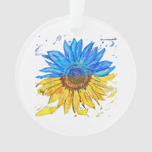 Ukraine Flag Sunflower Vintage Shirt Ukrainian Sup Ornament