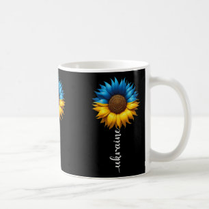 Ukraine Flag Sunflower Vintage Ukrainian Support U Coffee Mug