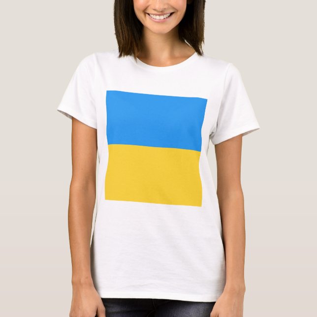 Ukraine flag T-Shirt (Front)