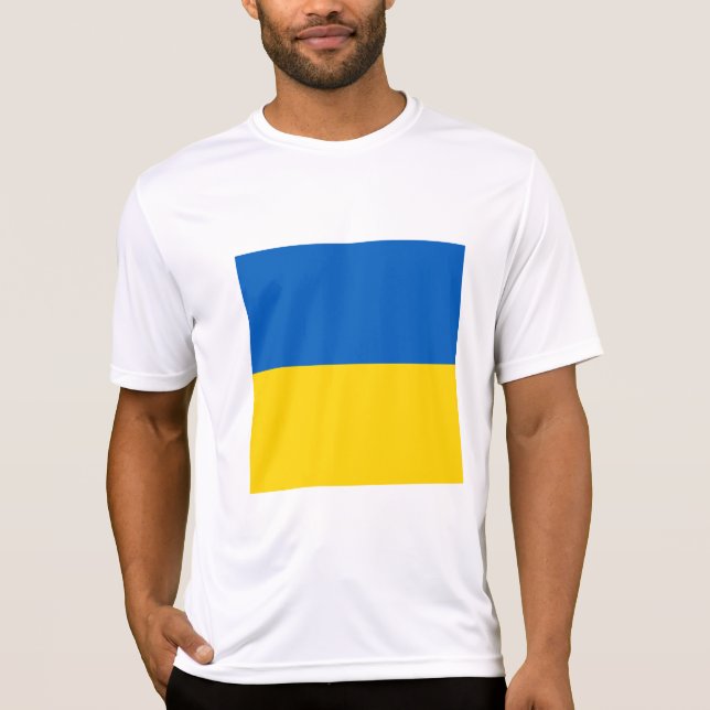 Ukraine flag T-Shirt (Front)