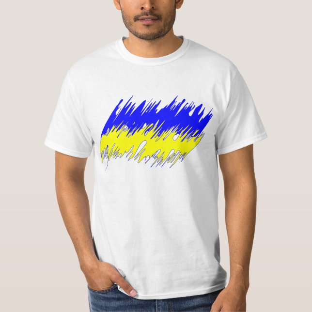 Ukraine flag t-shirt (Front)