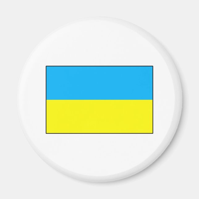 Ukraine Flag T-shirts and Gifts Magnet (Front)
