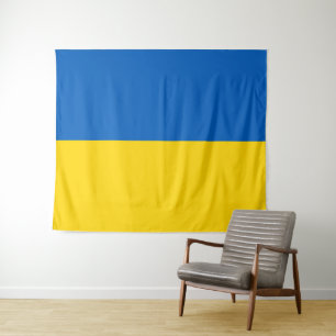 Ukraine Flag Tapestry