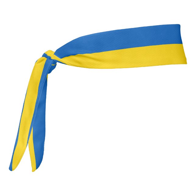 Ukraine Flag Tie Headband (Rotate 270)
