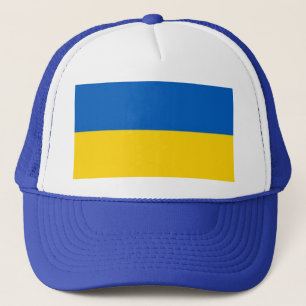 Ukraine Flag Trucker Hat