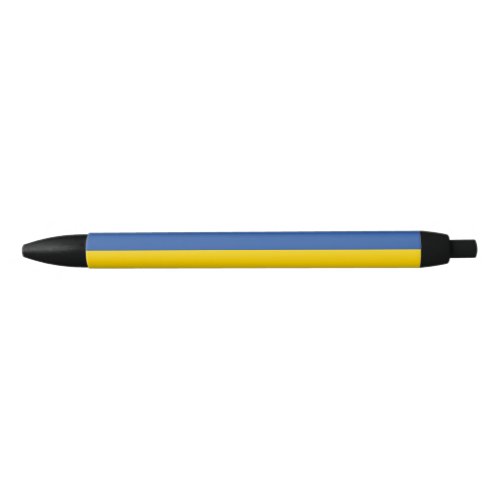 Ukraine Flag Ukrainian Country Patriotic Gift Black Ink Pen