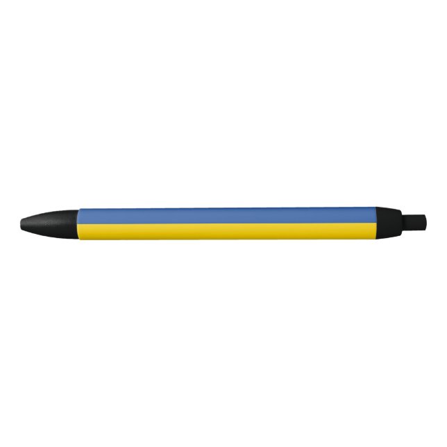 Ukraine Flag, Ukrainian Country Patriotic Gift Pen (Front)