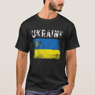Ukraine Flag Ukrainian Flag T Ukraine Flag T-Shirt